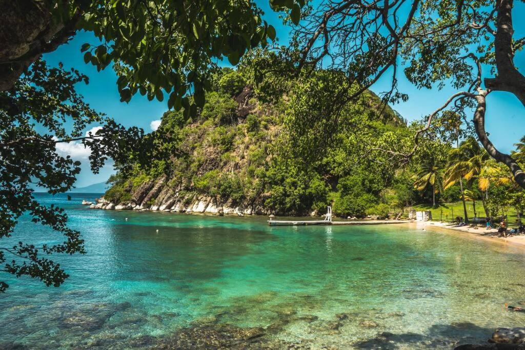 Caraibes Cottage Grenat Piscine Privee 900M De Grande Anse Deshaies Buitenkant foto