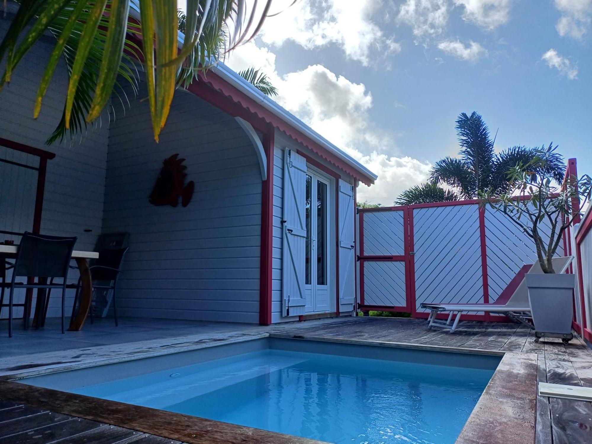 Caraibes Cottage Grenat Piscine Privee 900M De Grande Anse Deshaies Buitenkant foto