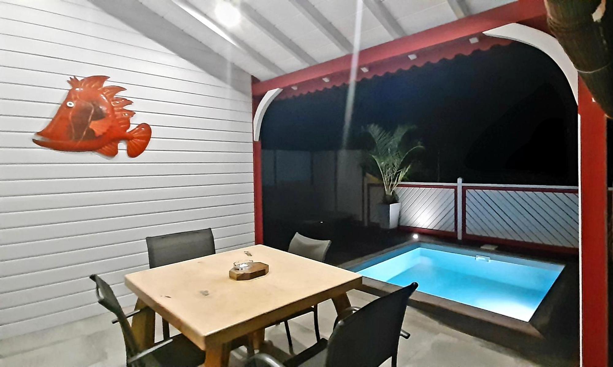 Caraibes Cottage Grenat Piscine Privee 900M De Grande Anse Deshaies Buitenkant foto